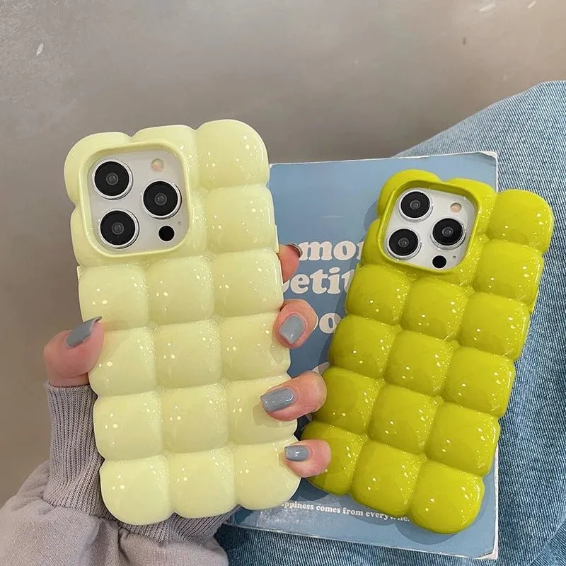 3D Bubble iPhone Case