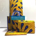 African Fashionable!High Quality African Wax Prints Fabric Handbag