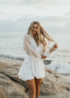 Alanna Robe - White