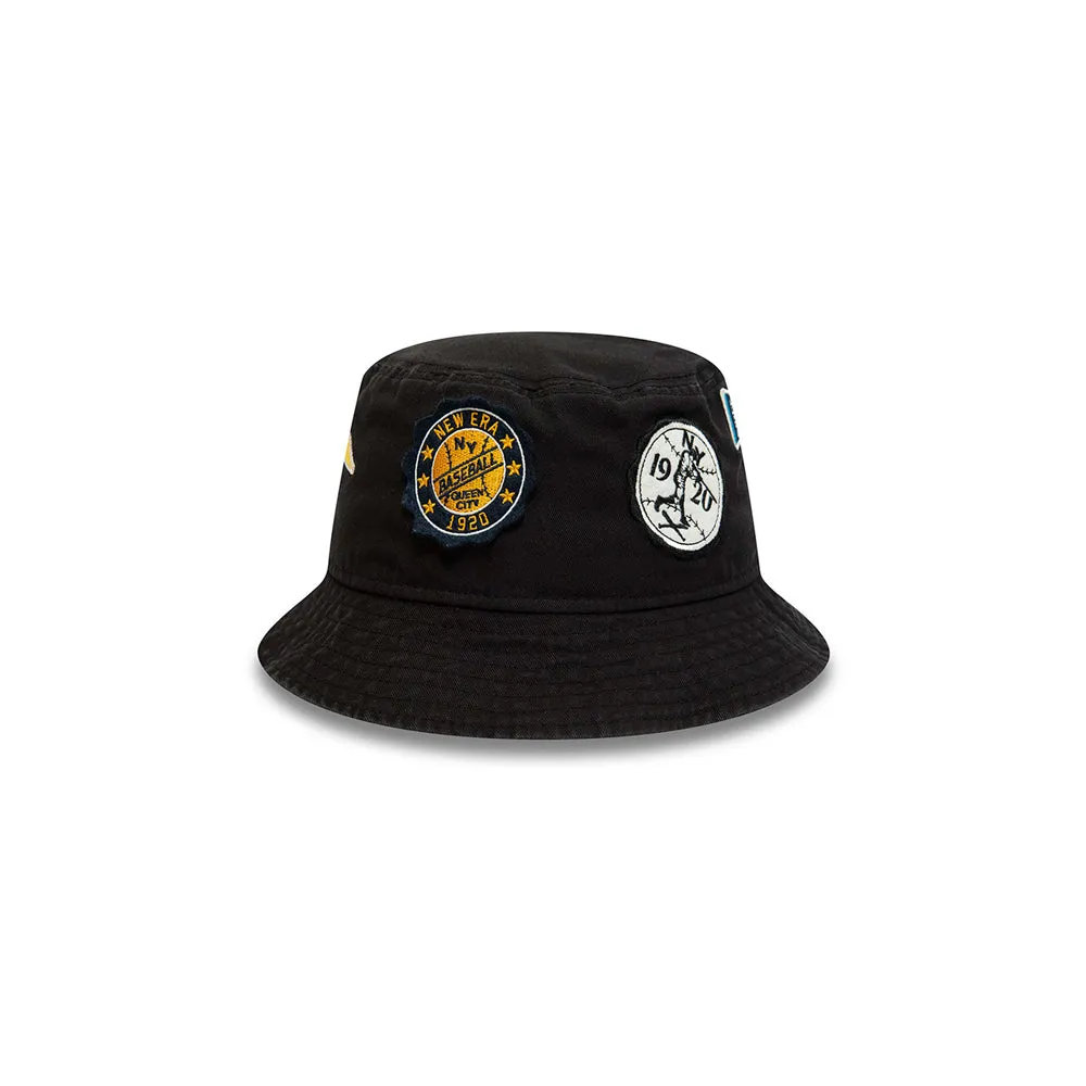 All Over Patch Bucket (Black)