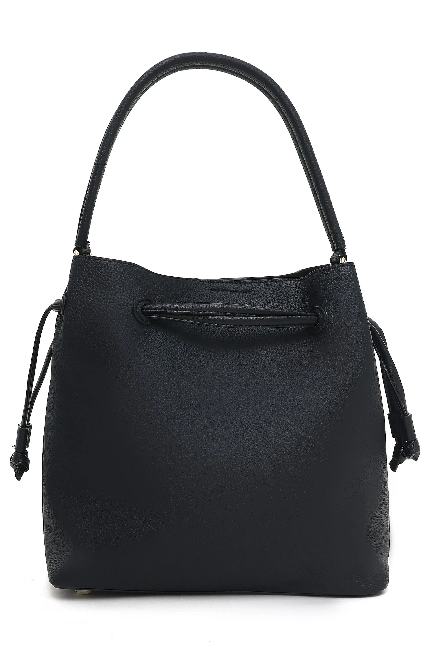 ALMAS BASIC HANDBAG-BLACK