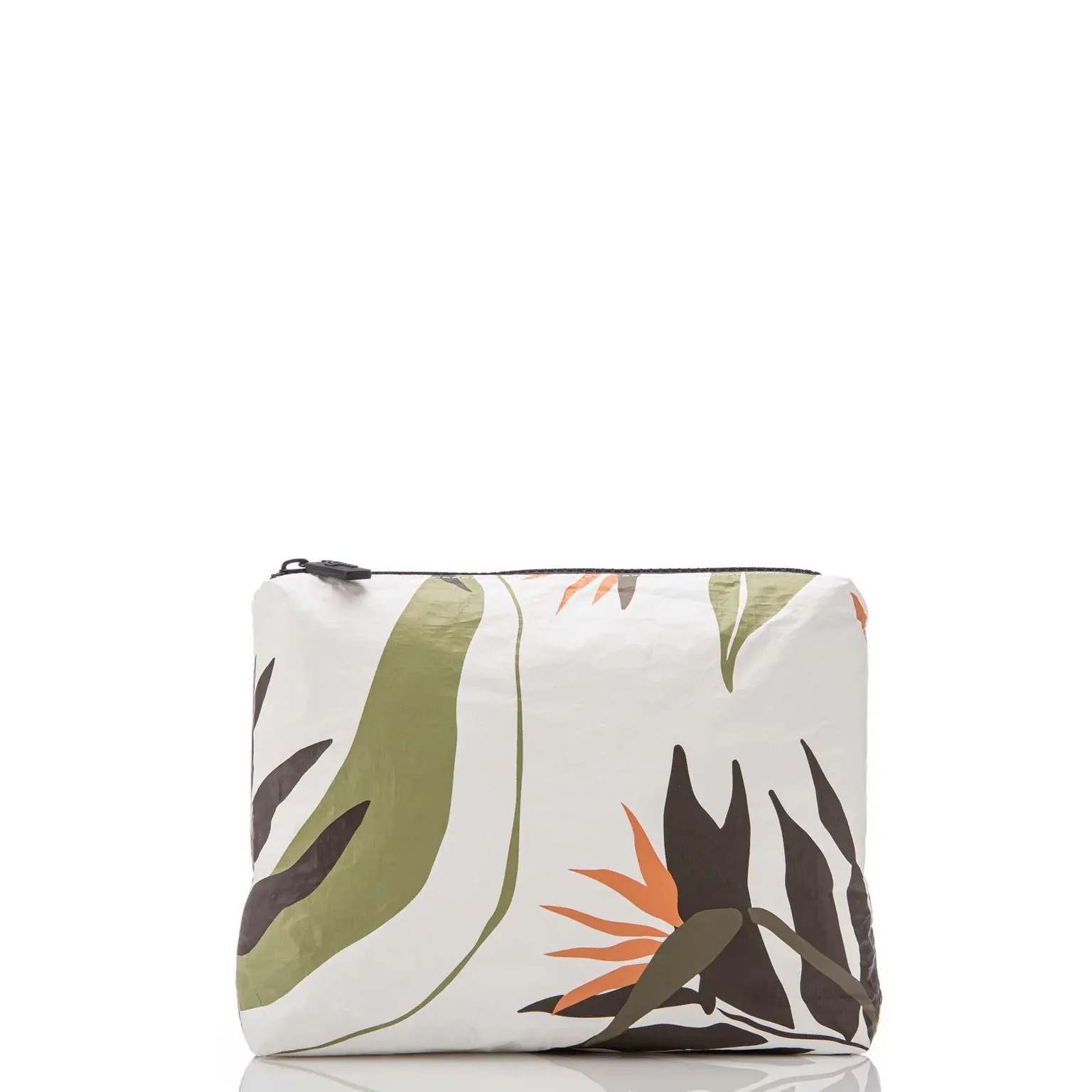 Aloha Painted Birds Small Pouch in Neutrals, Style #SMA17957