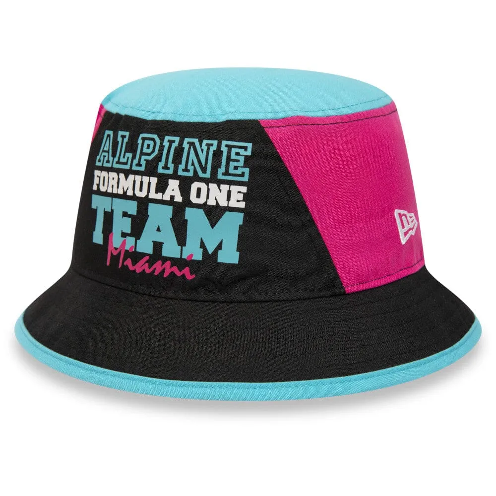 Alpine Racing F1 New Era 9forty Special Edition Miami Bucket Hat