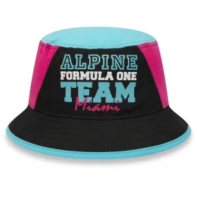 Alpine Racing F1 New Era 9forty Special Edition Miami Bucket Hat