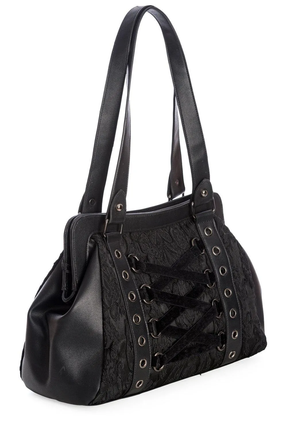 Anemone Handbag [BLACK]