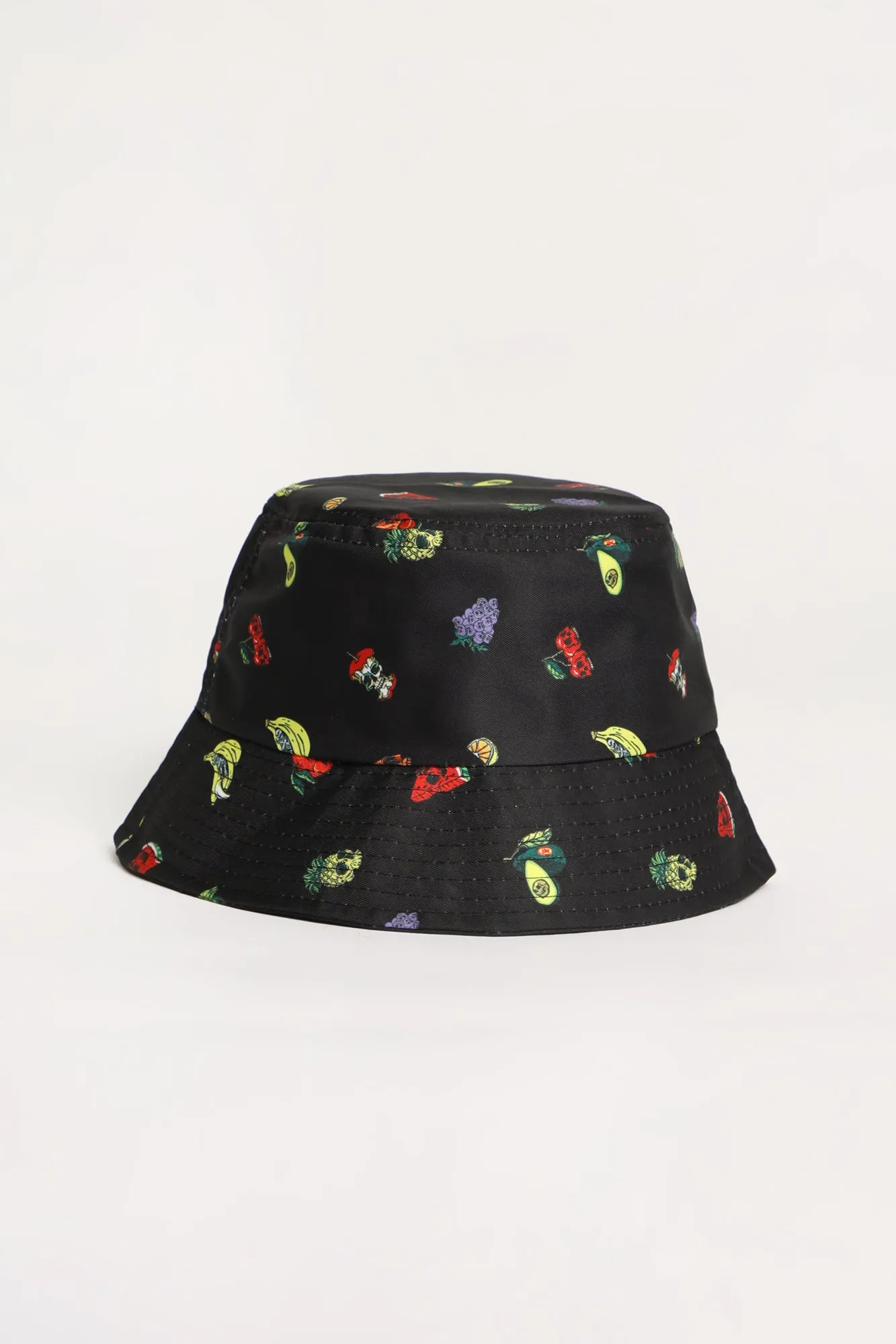 Youth Skulls Bucket Hat with Arsenic-Inspired Fruit Design