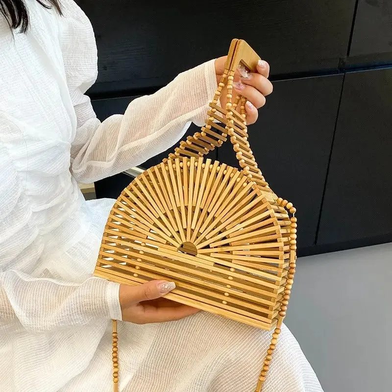 Bamboo Cage Vintage Style Purse