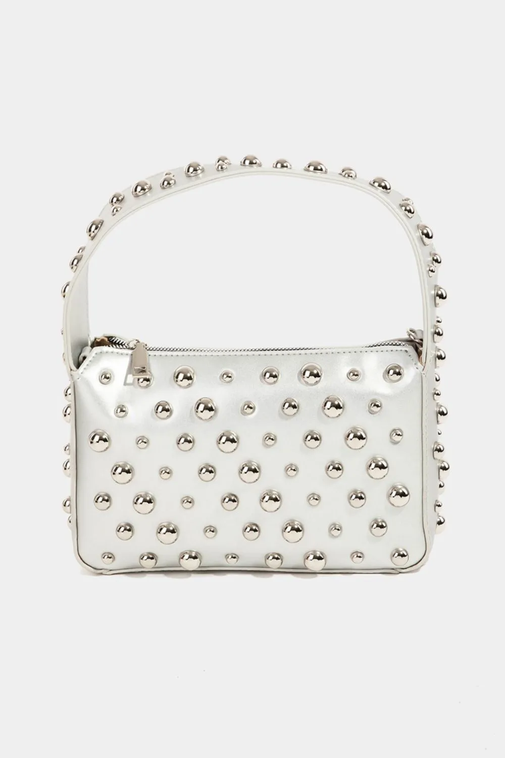 BE. Fame Ball Studded Square Handbag