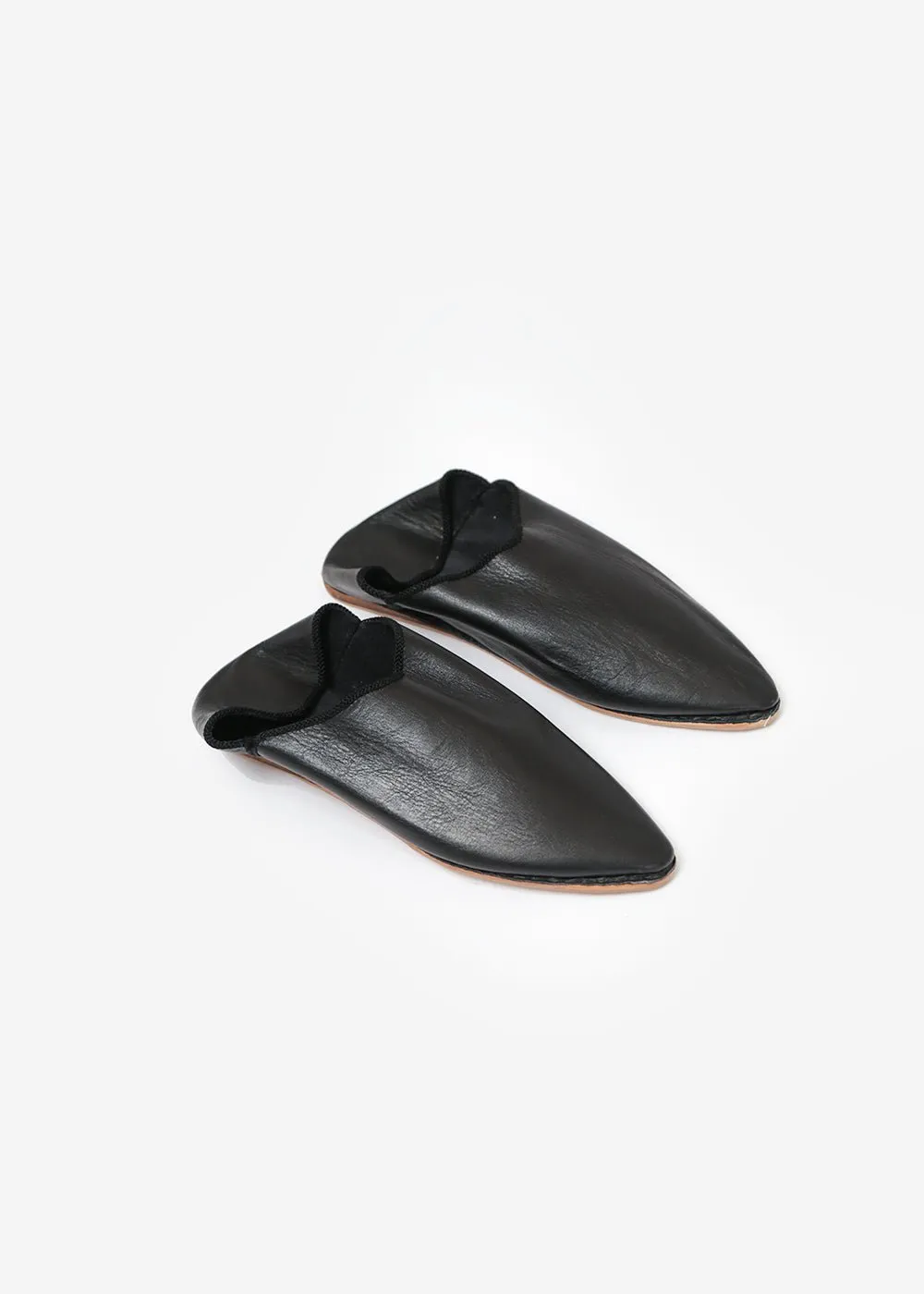 Black Massa Leather Glove Shoe