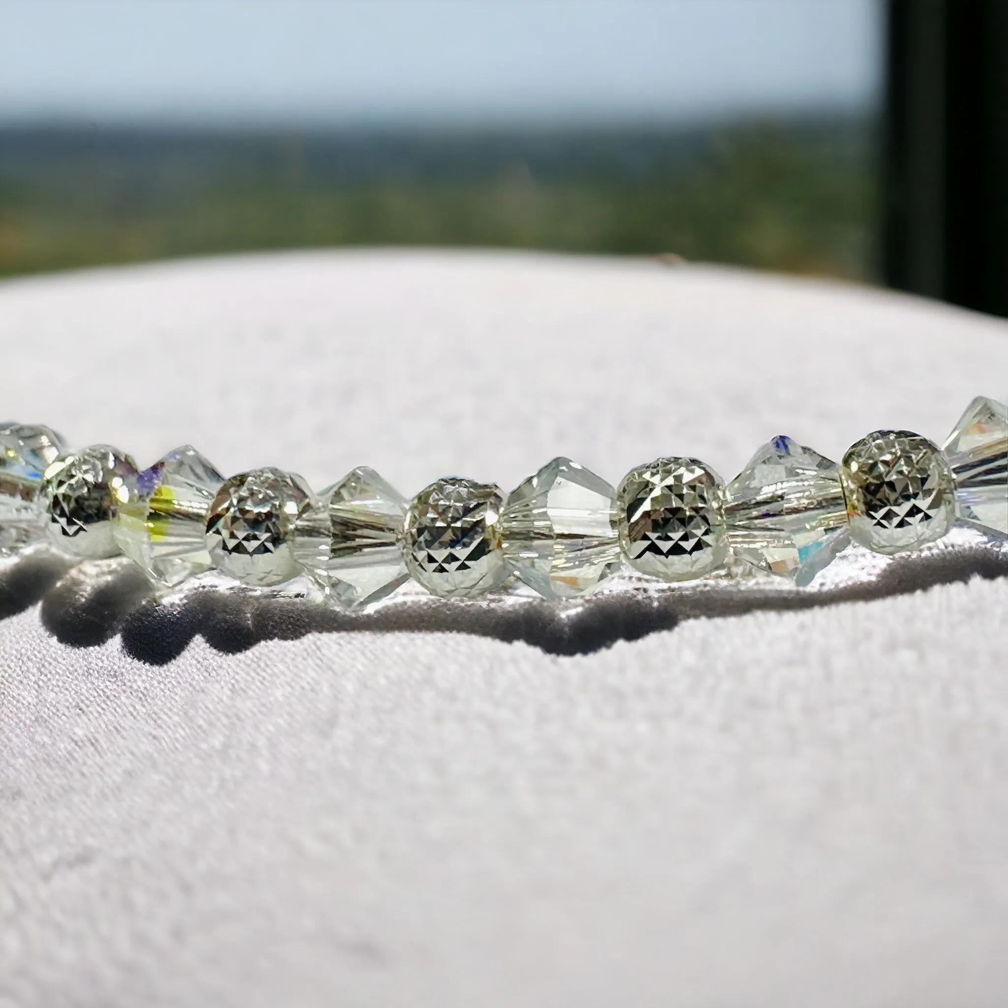 Bracelet Kit -  Glistening Glamour Tennis Bracelet: Add Sparkle to Your Style! 