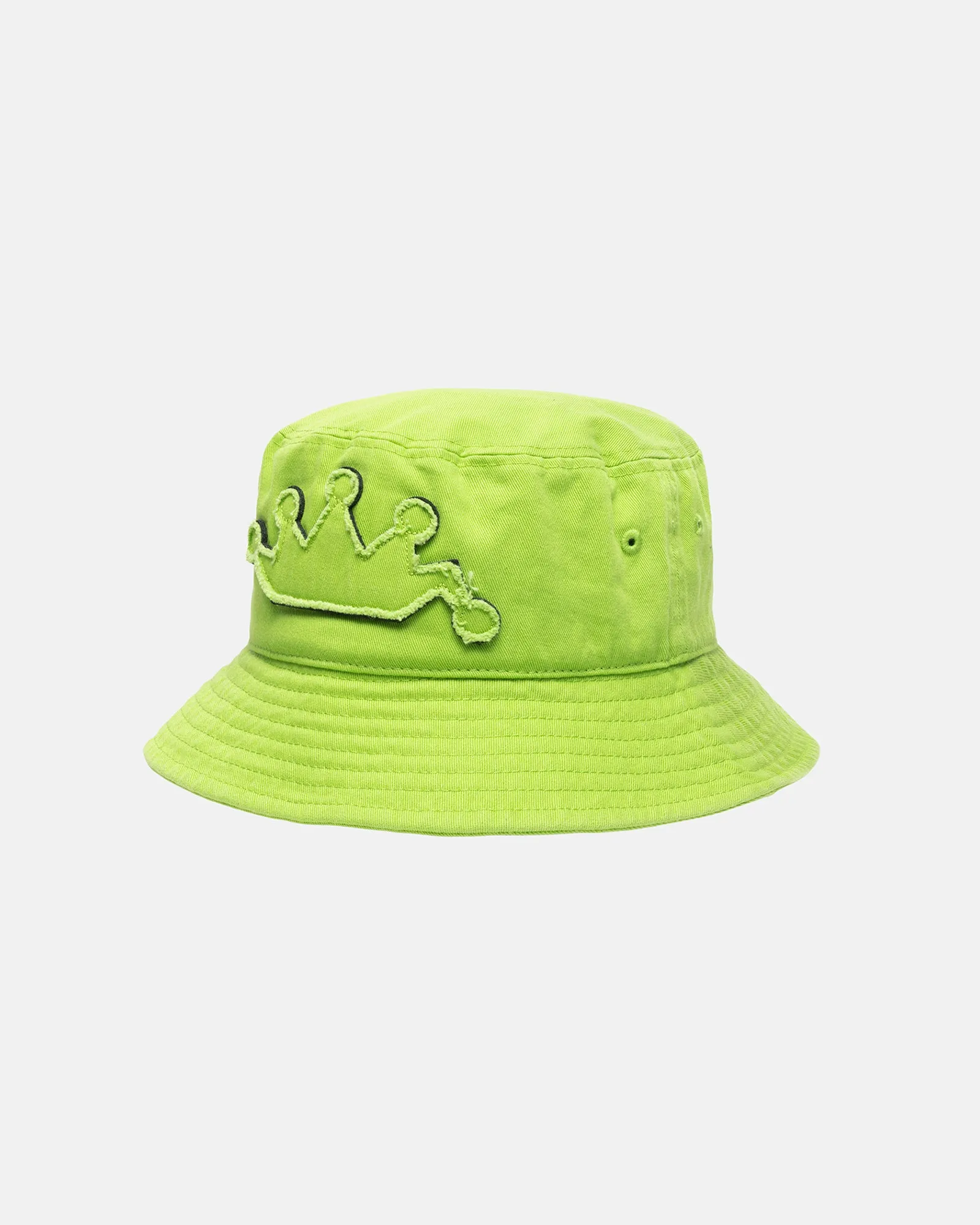 BUCKET HAT CROWN APPLIQUE