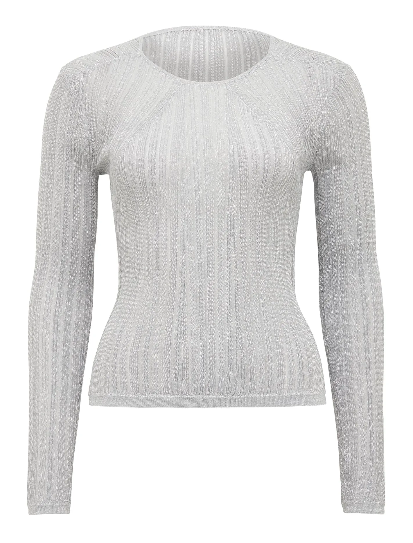 Cara Sheer Mix Knit Jumper