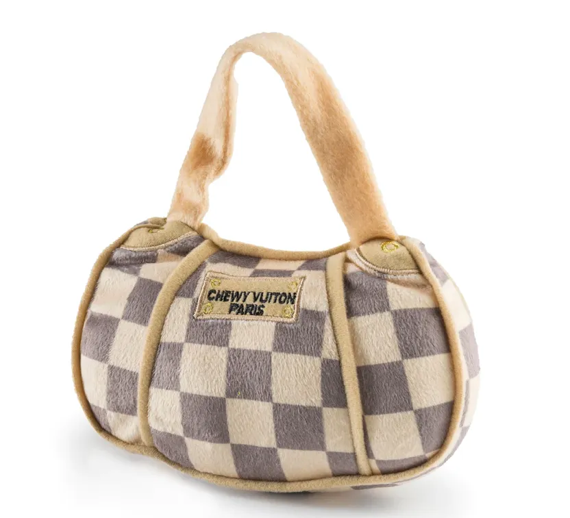 Checker Chewy Vuiton Purse