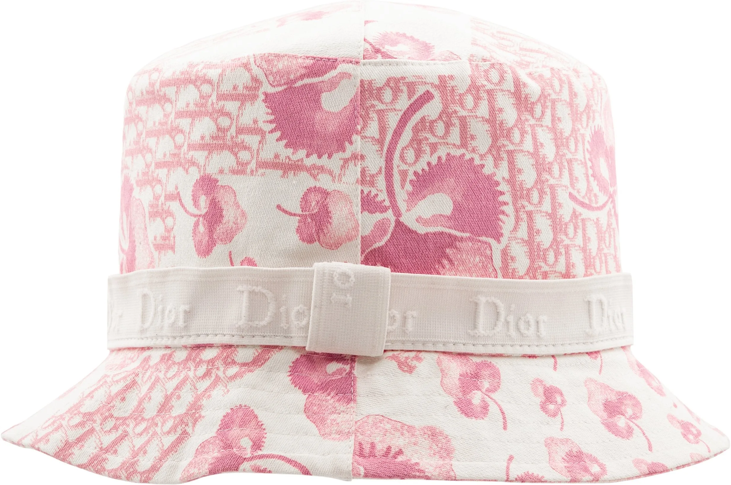 Christian Dior Diorissimo Resort 2005 Logo Flowers Bucket Hat