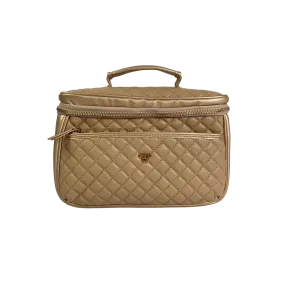 Classic Train Case - Nude & Gold