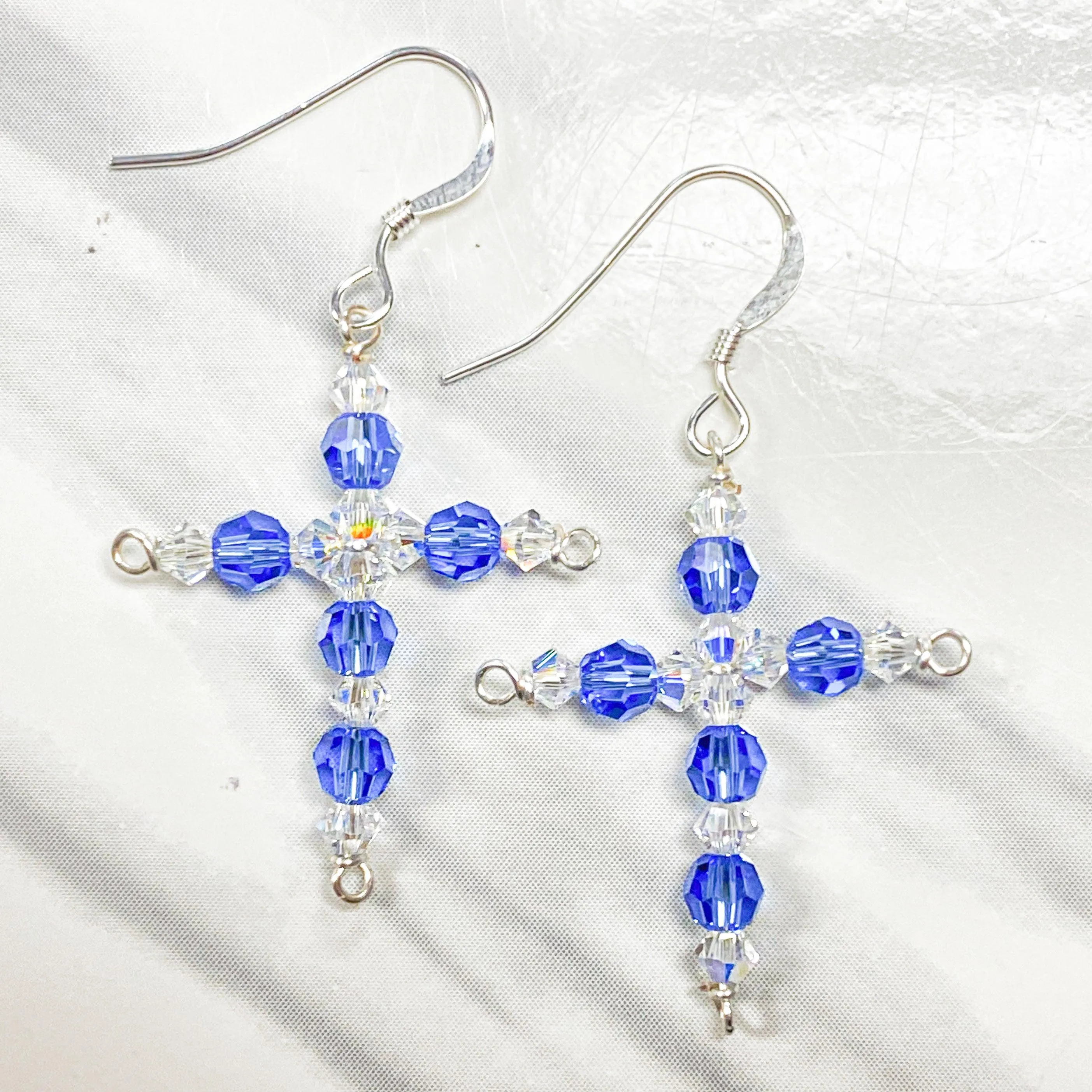 Crystal Cross Earring Kit