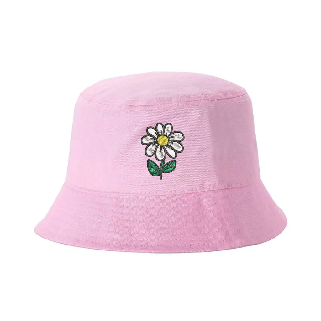 Daisy Stem Bucket Hat - Spring Bucket Hat