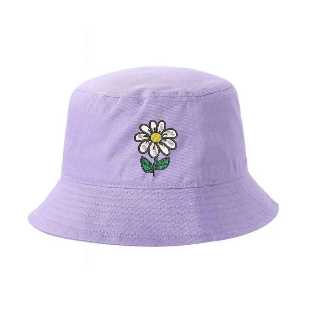 Daisy Stem Bucket Hat - Spring Bucket Hat