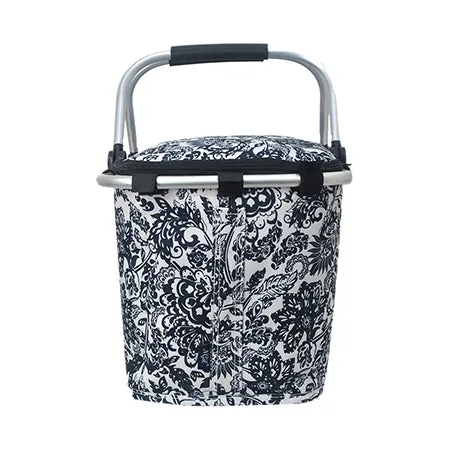 Damask Bliss NGIL Insulated Market Basket