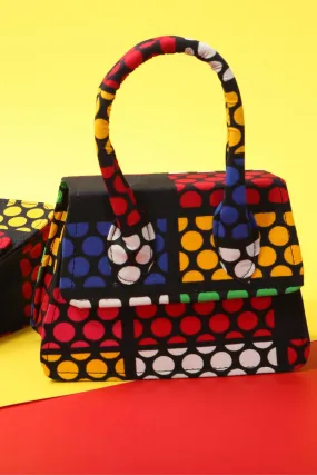 Demi African Print Mini Bag