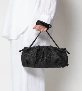 Gigi Woven Crossbody | Black