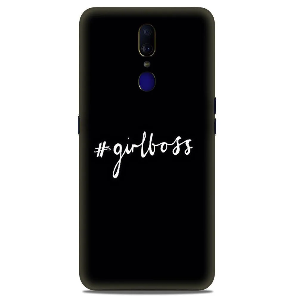 #GirlBoss Case for Oppo F11  (Design No. 266)