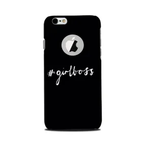 #GirlBoss Mobile Back Case for iPhone 6 / 6s logo cut  (Design - 266)