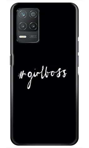 #GirlBoss Mobile Back Case for Realme 8 5G (Design - 266)