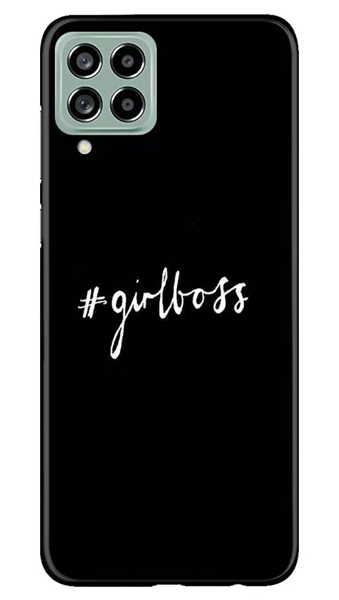 #GirlBoss Mobile Back Case for Samsung Galaxy M53 5G (Design - 235)