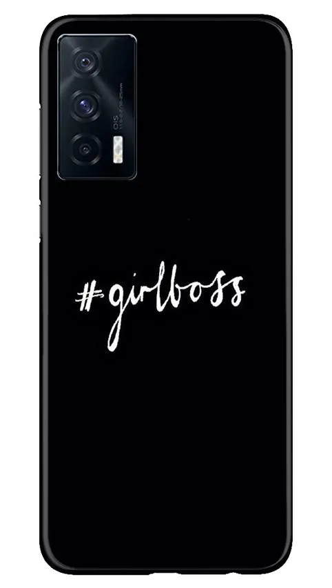 #GirlBoss Mobile Back Case for Vivo iQ007 (Design - 266)