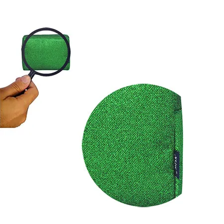 Green Glitter NGIL Large Cosmetic Travel Pouch