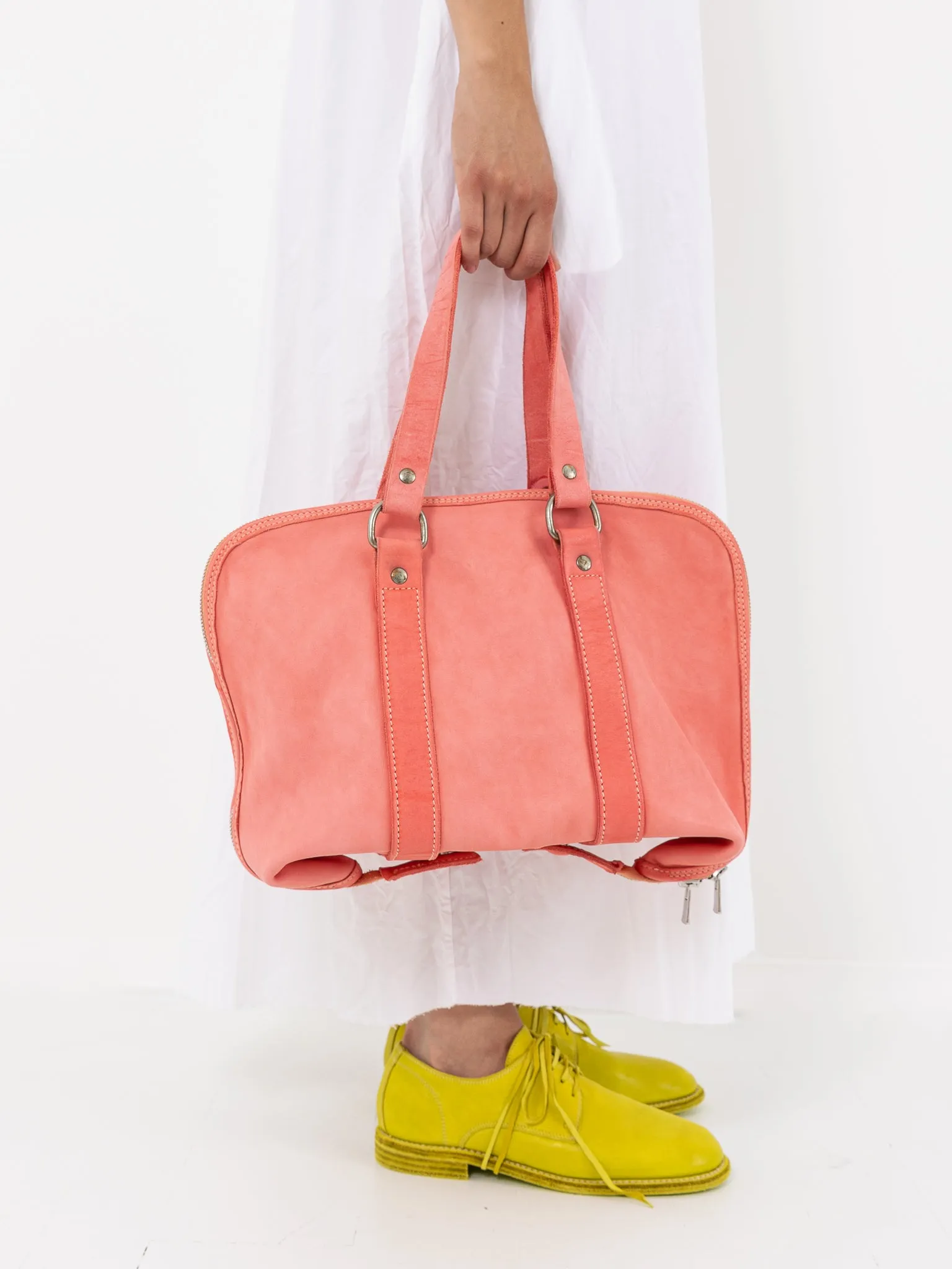 Guidi GB0 Handbag, Coral