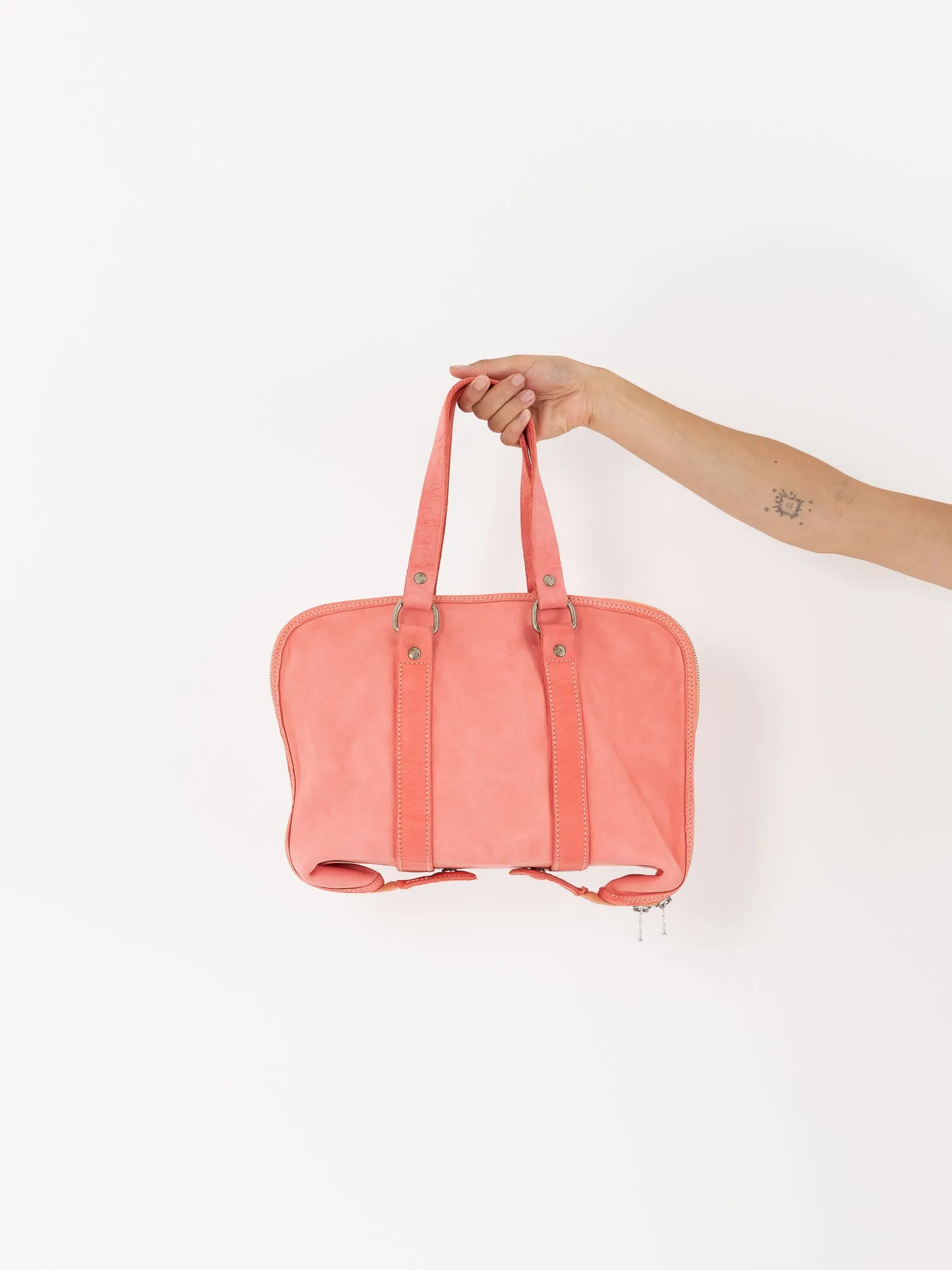 Guidi GB0 Handbag, Coral