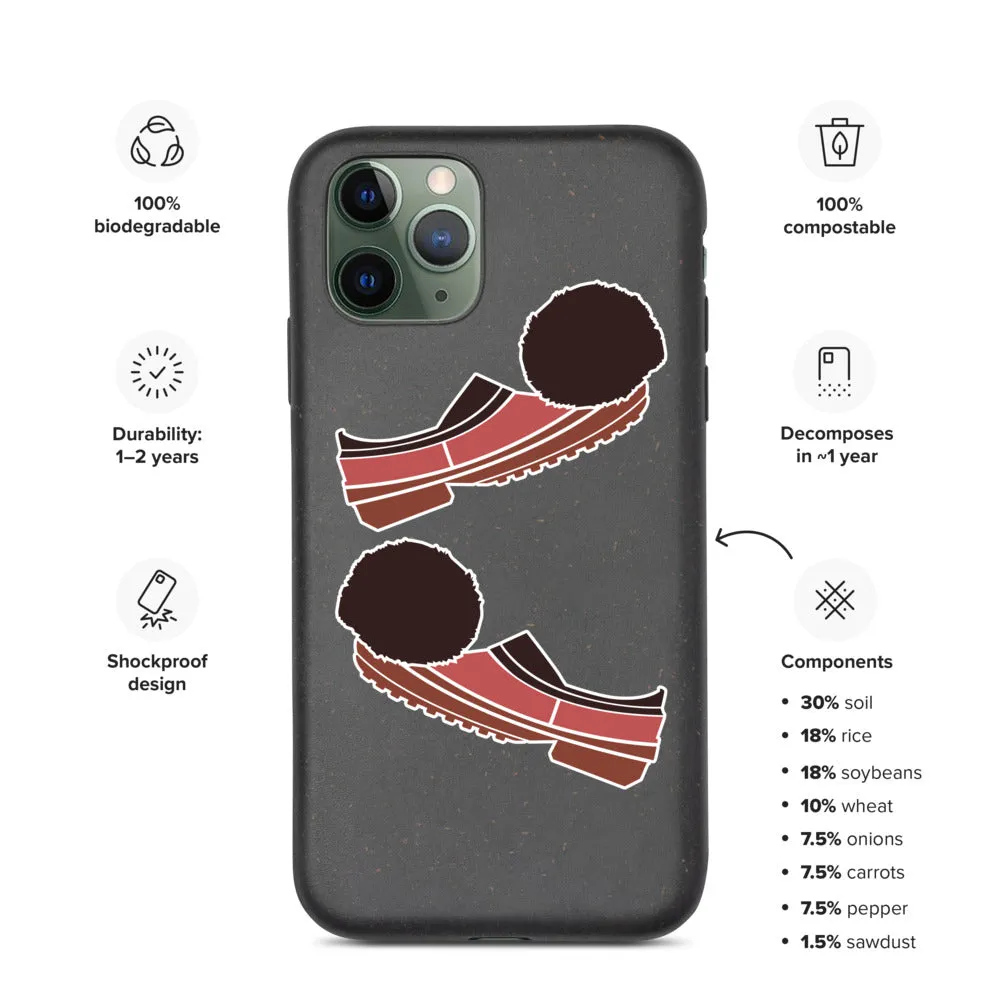 If The Shoe Fits Biodegradable phone case