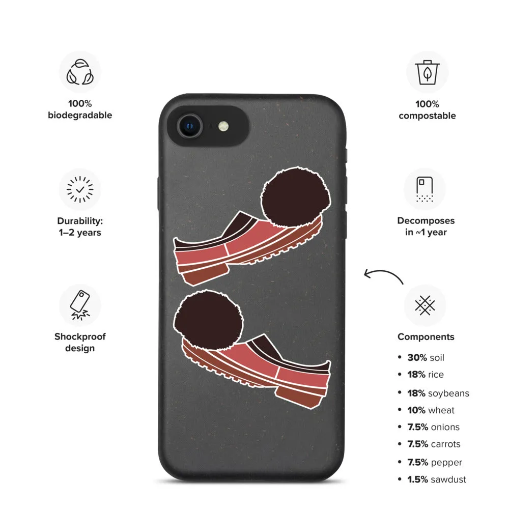 If The Shoe Fits Biodegradable phone case