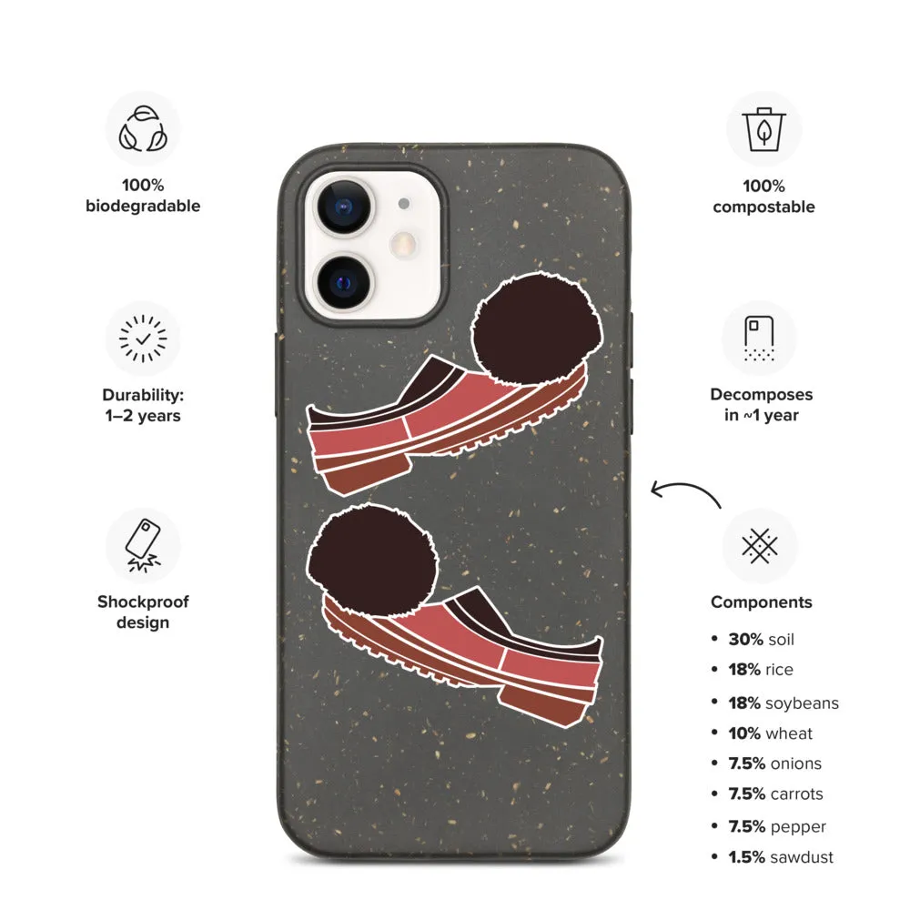 If The Shoe Fits Biodegradable phone case