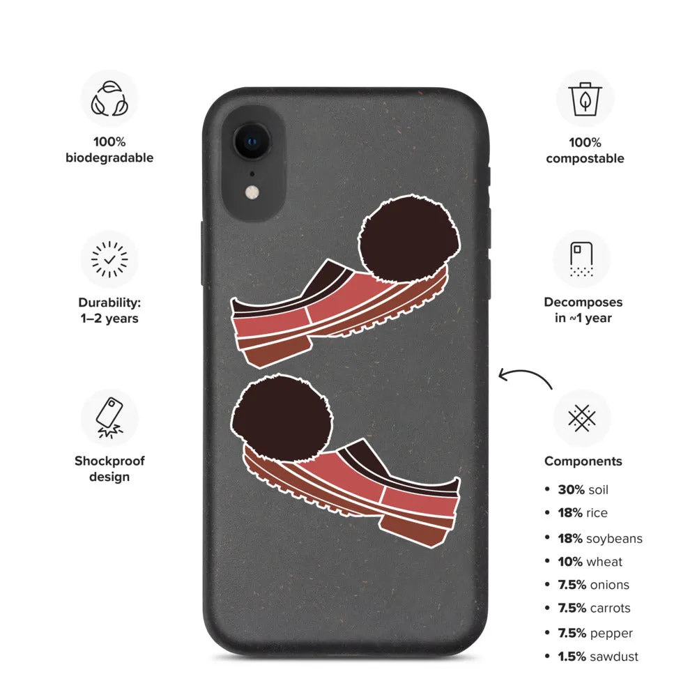 If The Shoe Fits Biodegradable phone case