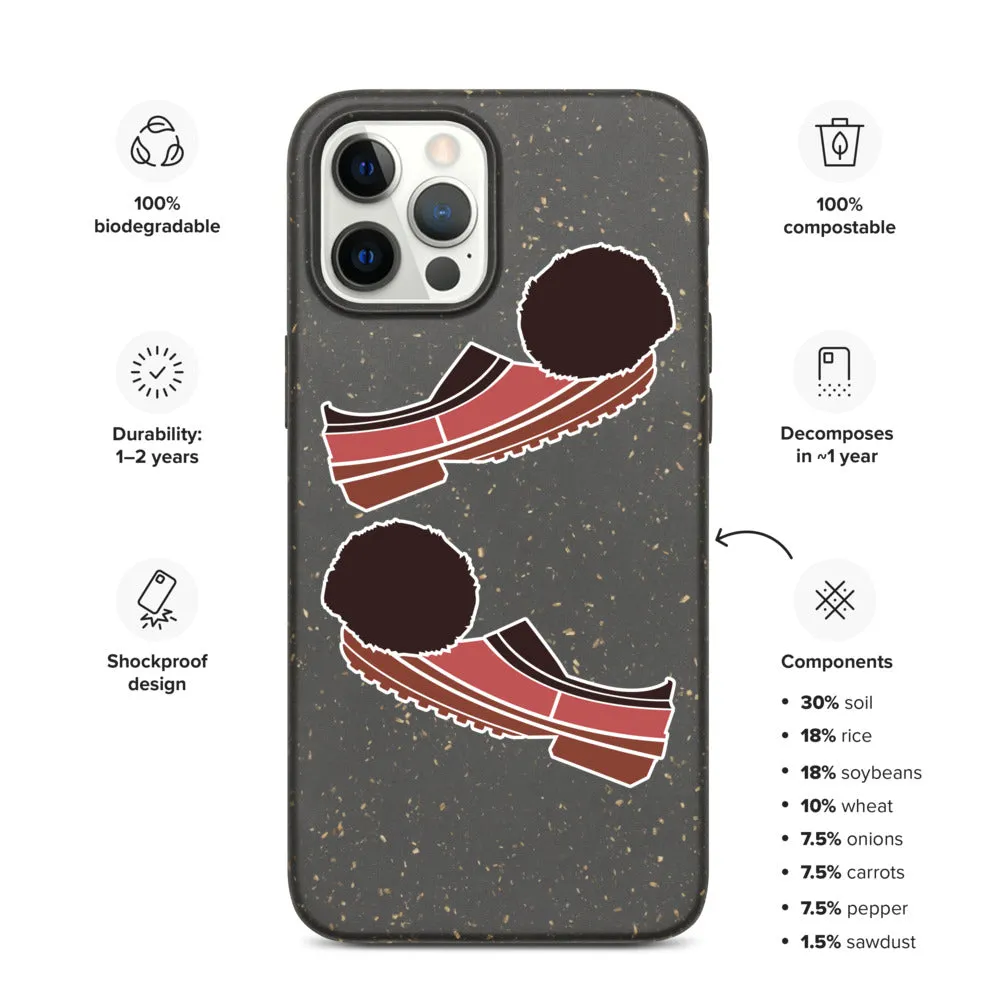 If The Shoe Fits Biodegradable phone case