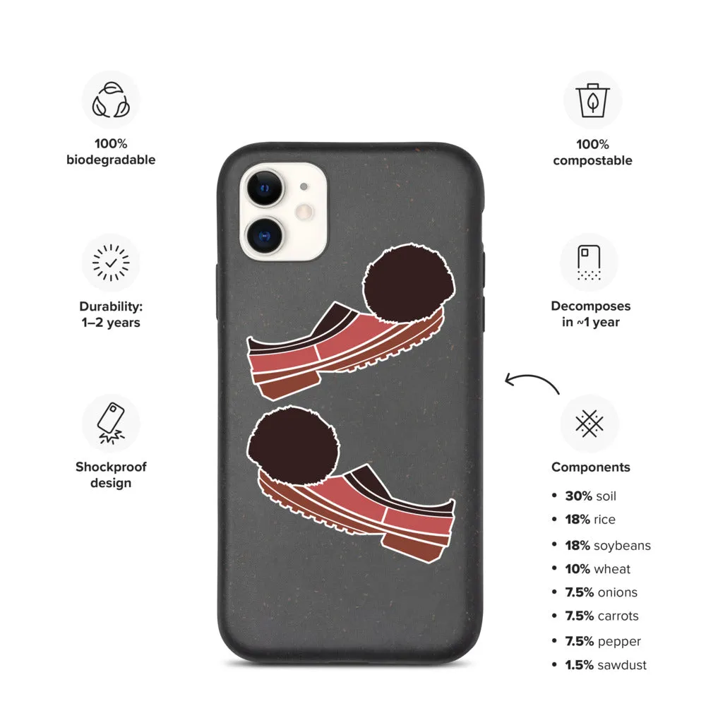 If The Shoe Fits Biodegradable phone case