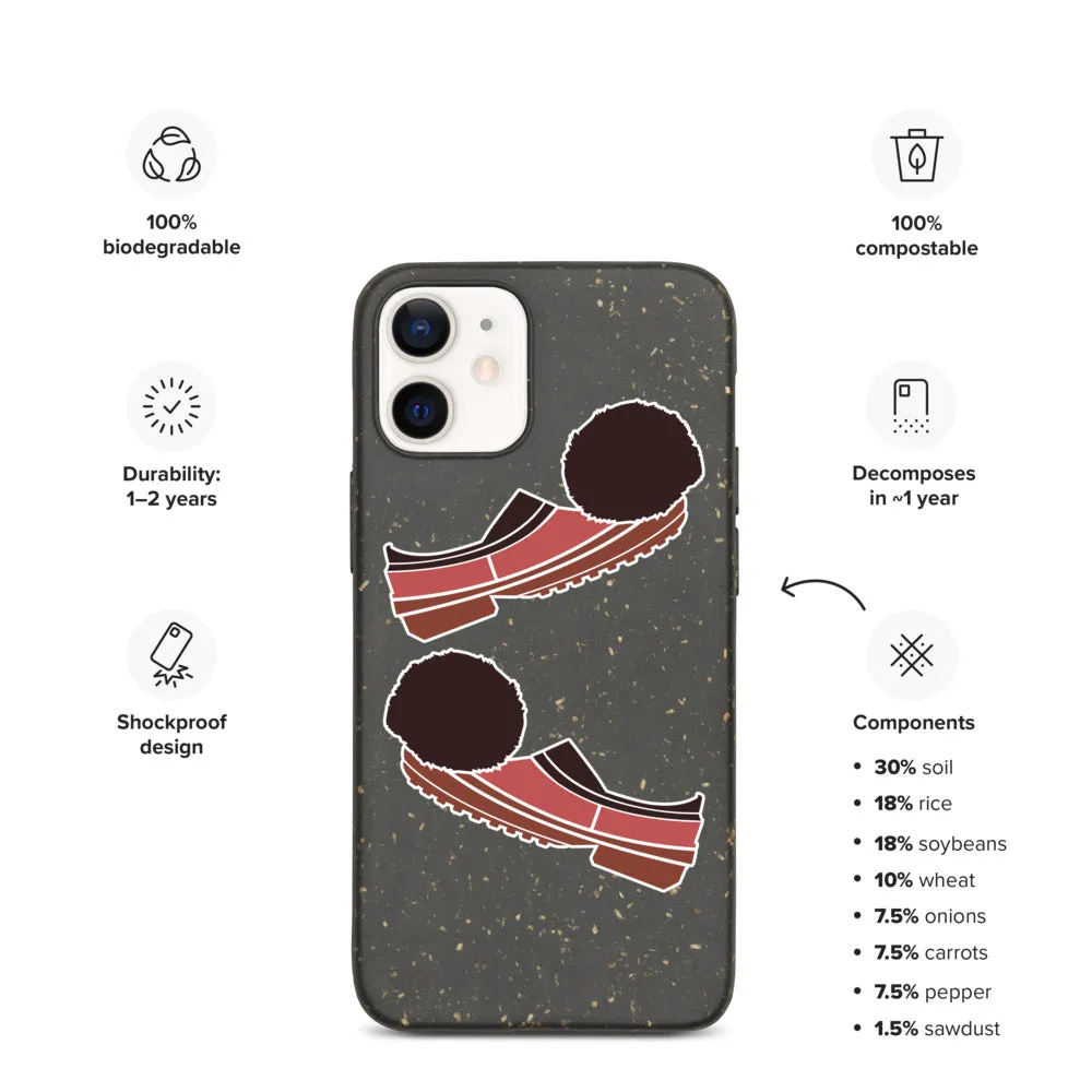 If The Shoe Fits Biodegradable phone case