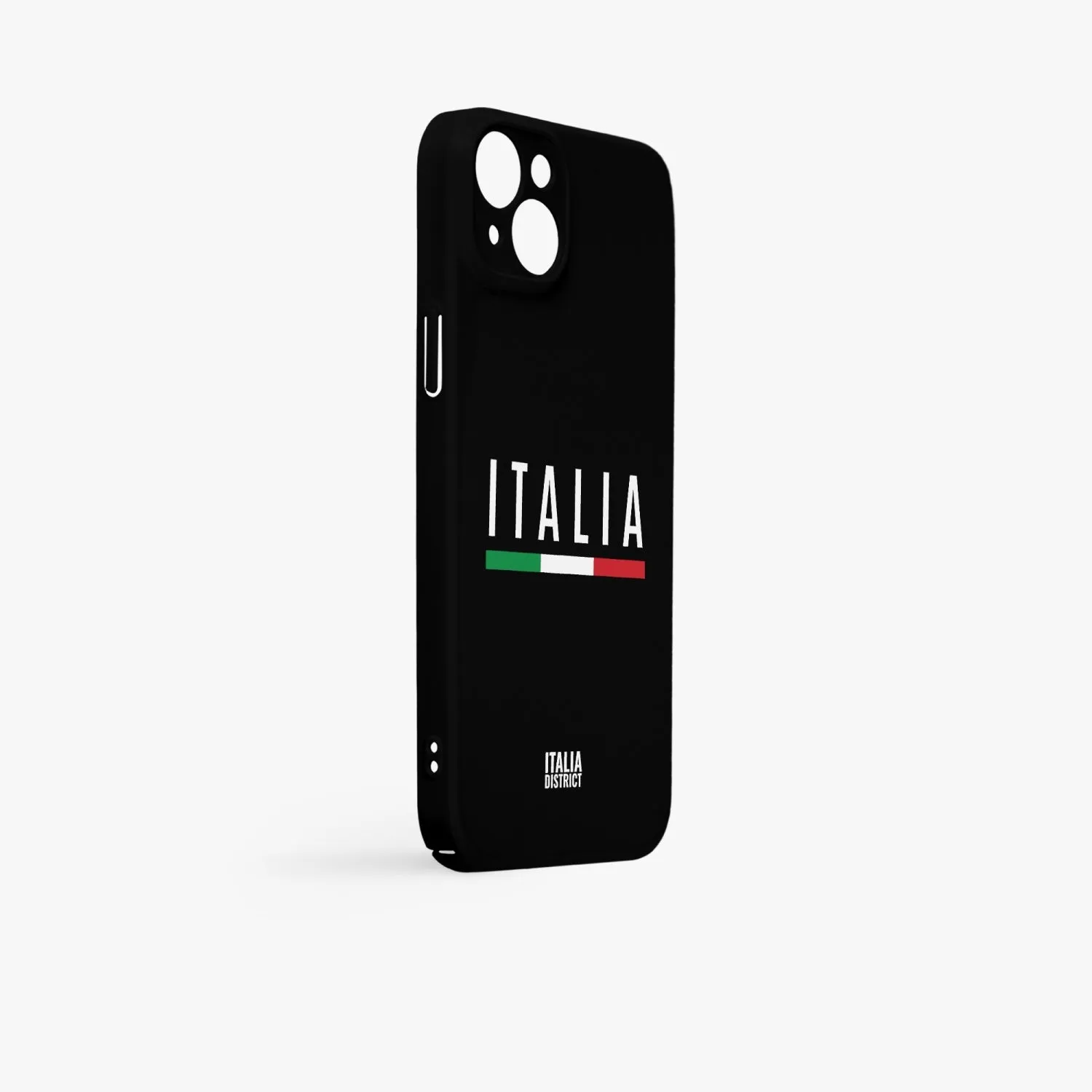 Italy Black Phone Case iPhone 15 Plus (Lens Protective)