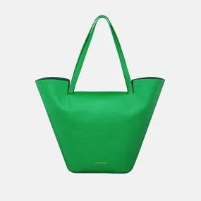 JEWEL 4B GREEN LEATHER HANDBAG