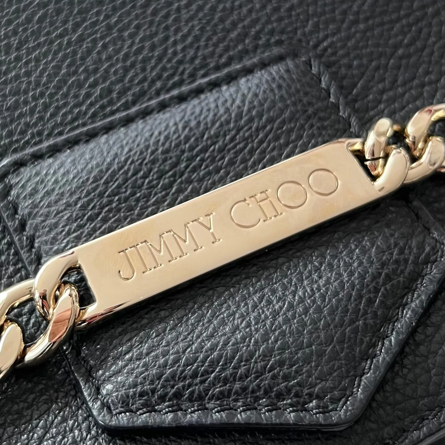 Jimmy Choo Calfskin Shadow Crossbody Bag