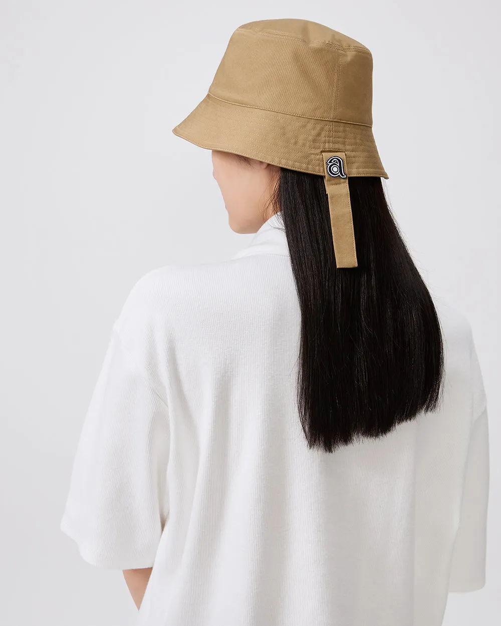 Khaki Logo Bucket Hat