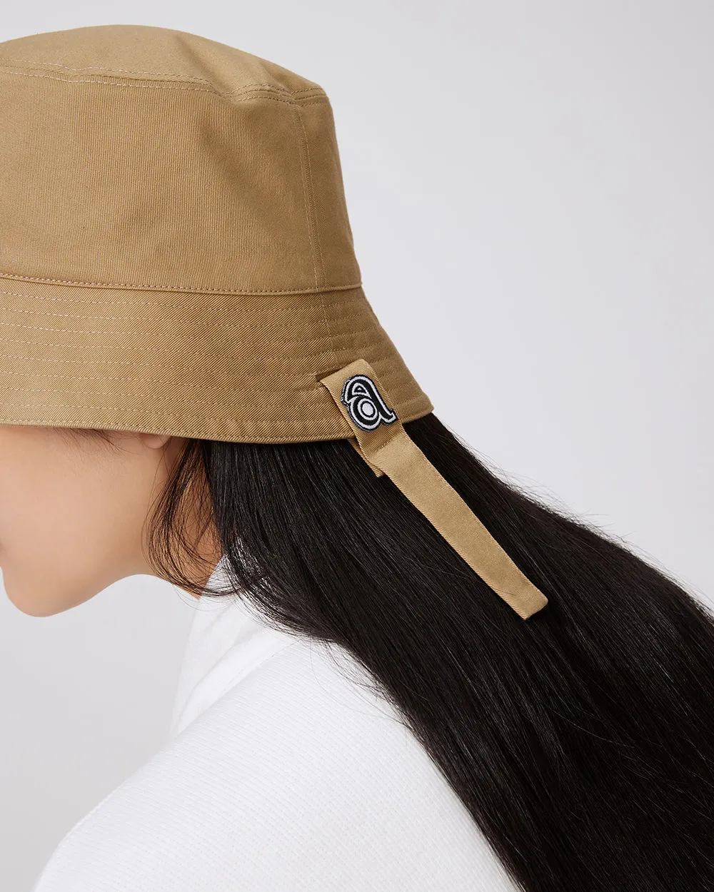 Khaki Logo Bucket Hat