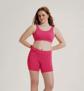 (Kit Item) Summer Essentials Period Kit Long Swim Short Pink Pop | Swim Short