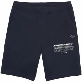 Lacoste Cotton Brushed Fleece Short (Blue) GH5539-51