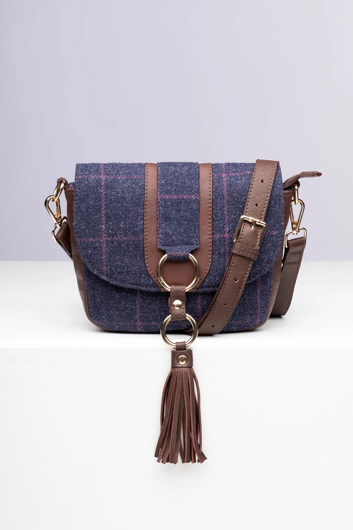 Ladies Tweed Cross Body Bag - Helmsley