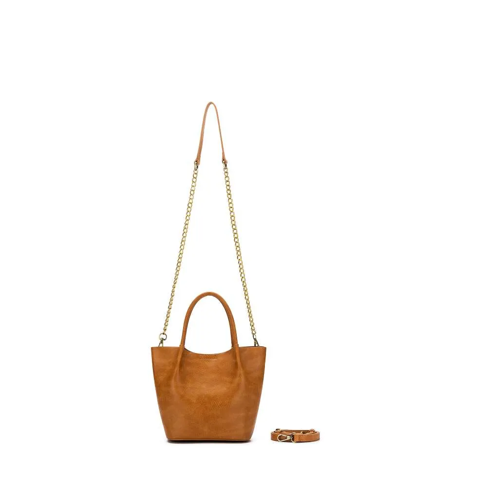 Lara Mini Handbag Tan