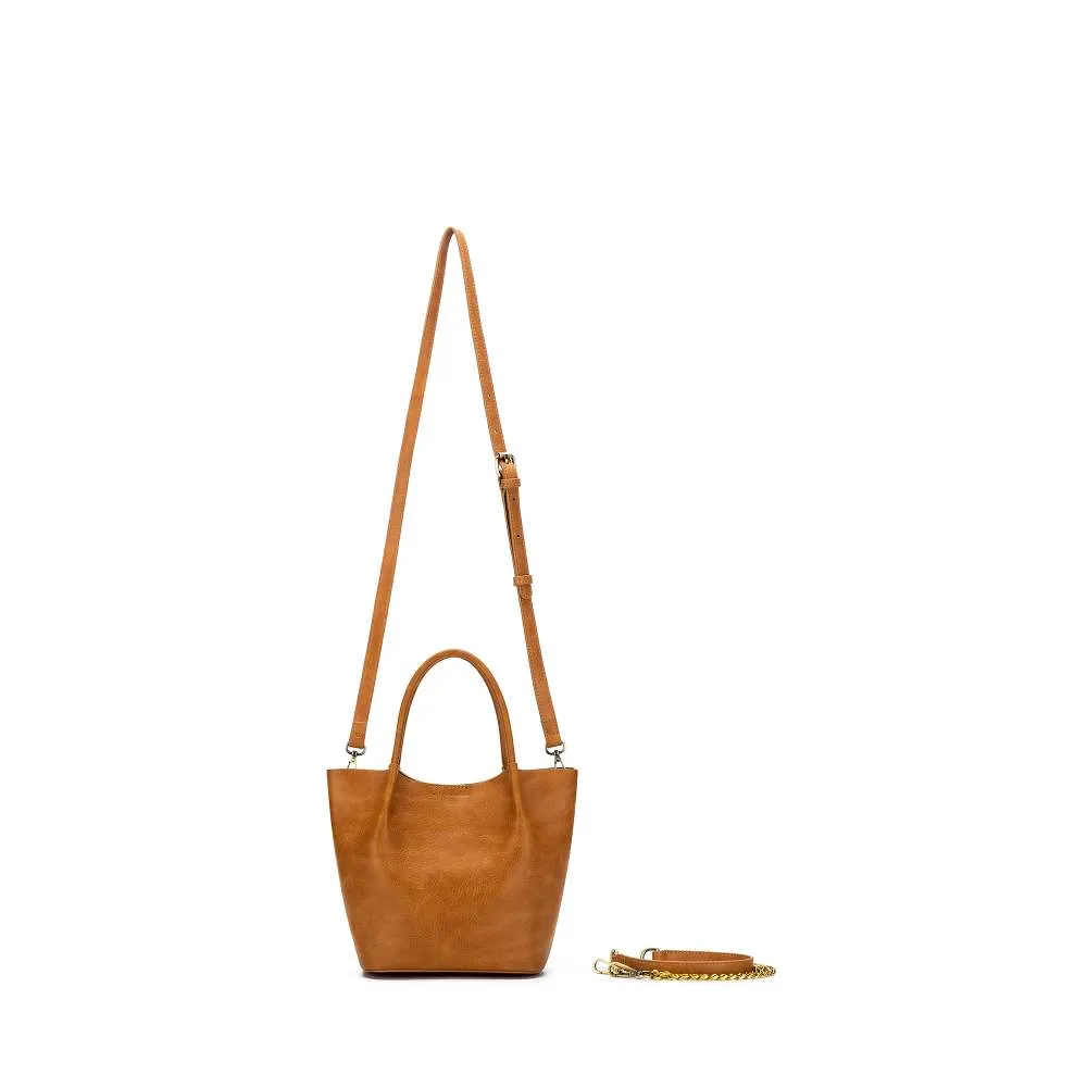 Lara Mini Handbag Tan